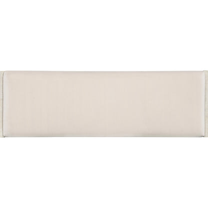 Modern Mood Bed Bench by Hooker Furniture in inverness natural. Made from oak veneers, fabric in a modern style.