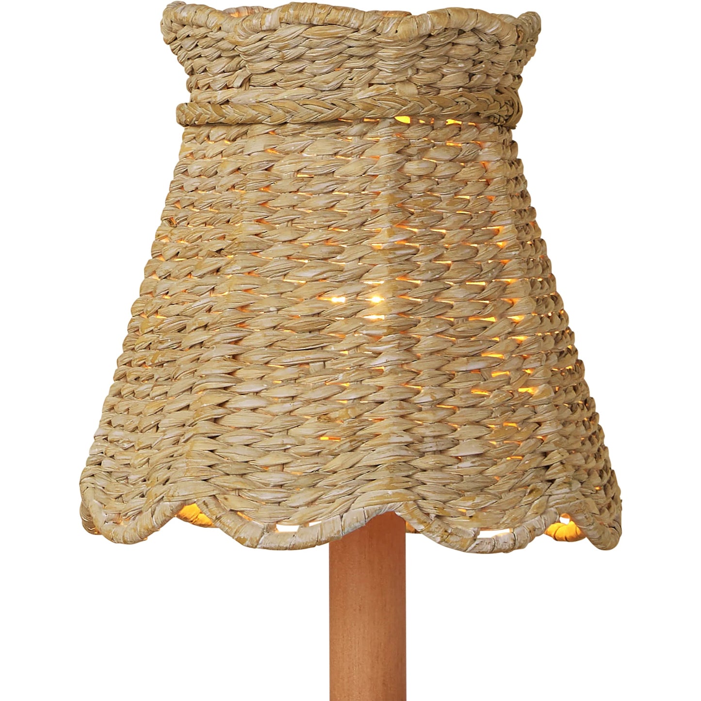 002 SI-2193221 | Primary Silo | Annabelle Tapered Chandelier Shade by Currey and Company. Made from seagrass in a cottage & farmhouse style.