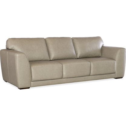 Keys Sofa by Hooker Furniture in dark wood. Made from unique in a traditional style.