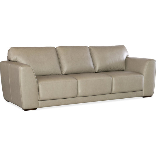 Keys Sofa by Hooker Furniture in dark wood. Made from unique in a unique style.