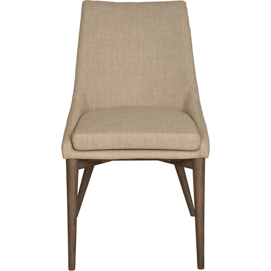 Fritz Side Dining Chair by LH Imports. Made from ash wood, plywood, polyester, pu foam, metal in a transitional style.