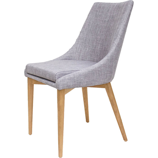 Fritz Side Dining Chair by LH Imports. Made from ash wood, plywood, polyester, pu foam, metal in a transitional style.