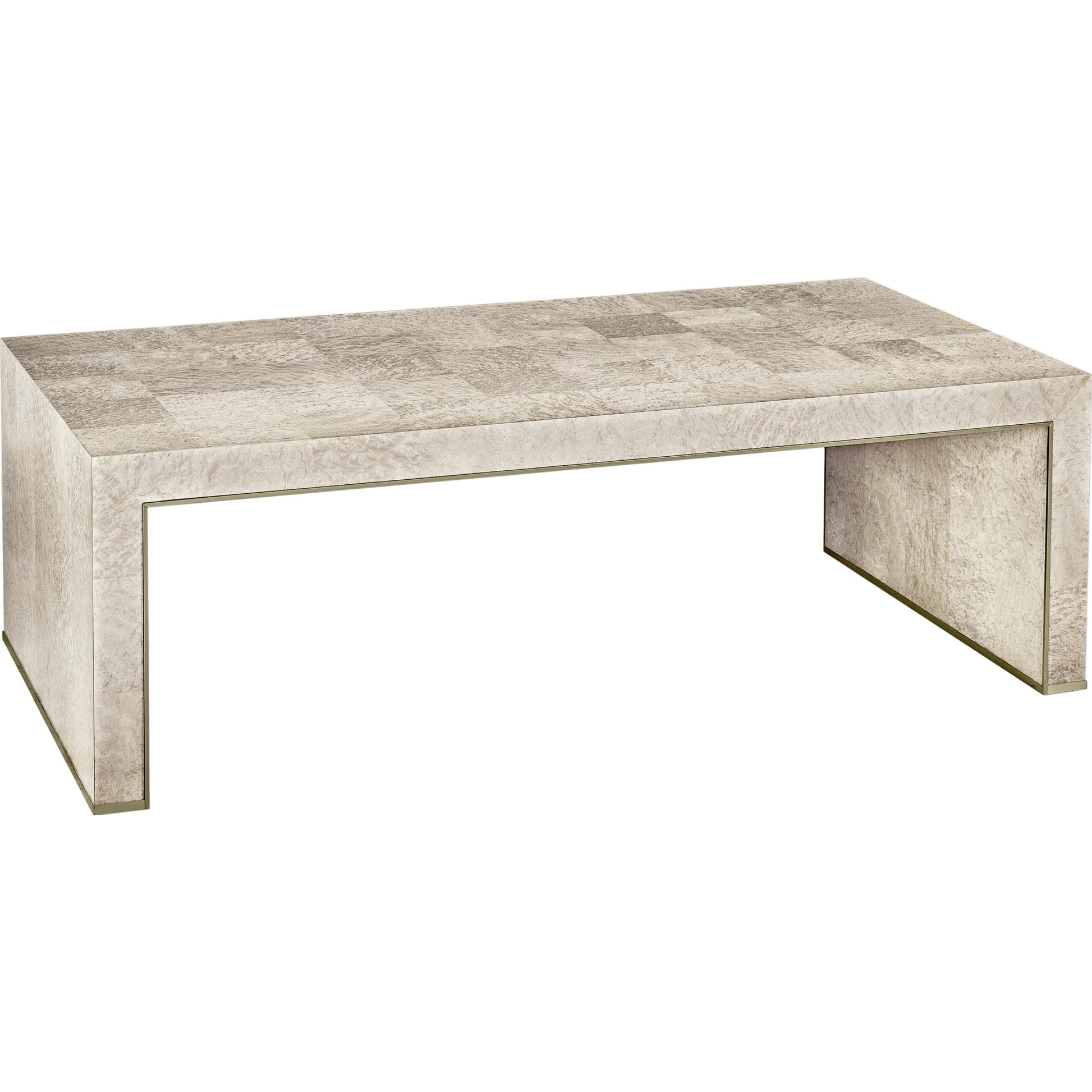 Water Surge Skookumchuck Madrona Burl Cocktail Table by Jonathan Charles in madrona burl. Made from grey burl, metal in a transitional style.