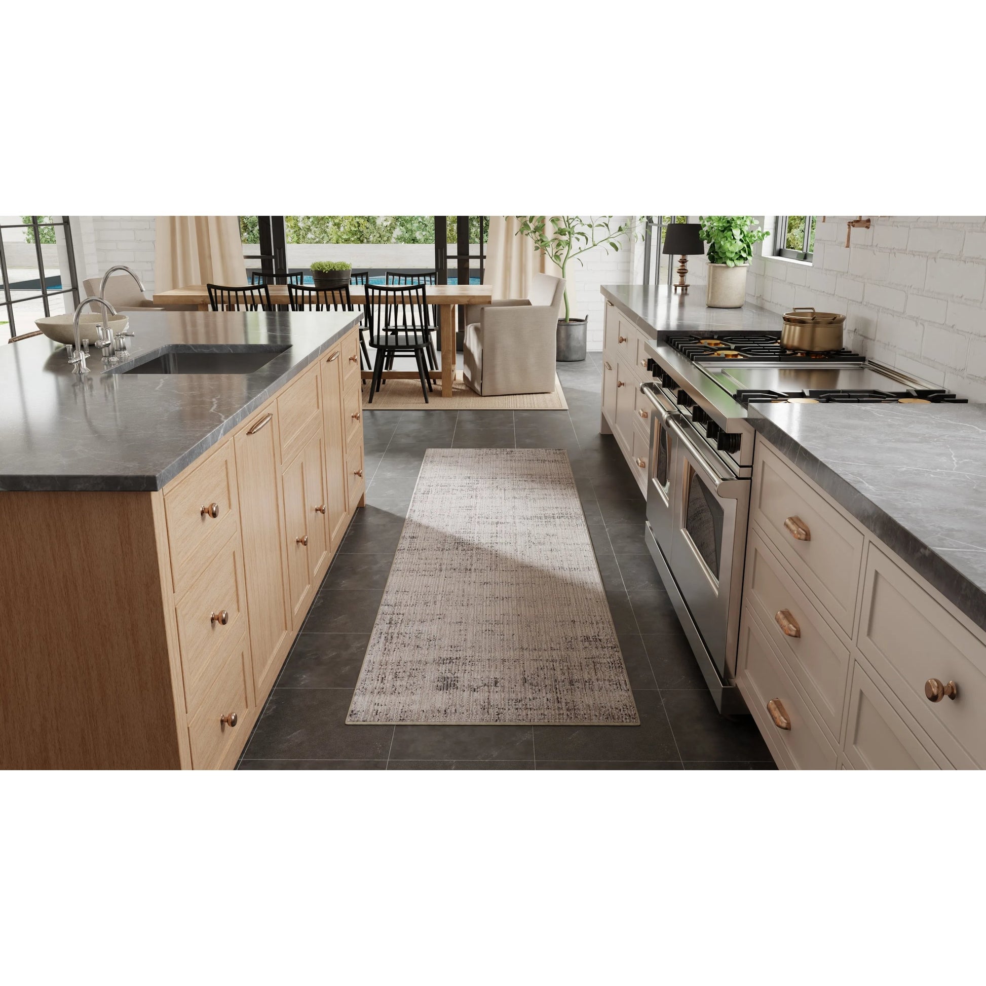 Deja Solid Rug - DJA39PJF by Feizy. Made from polypropylene, polyester in a unique style.