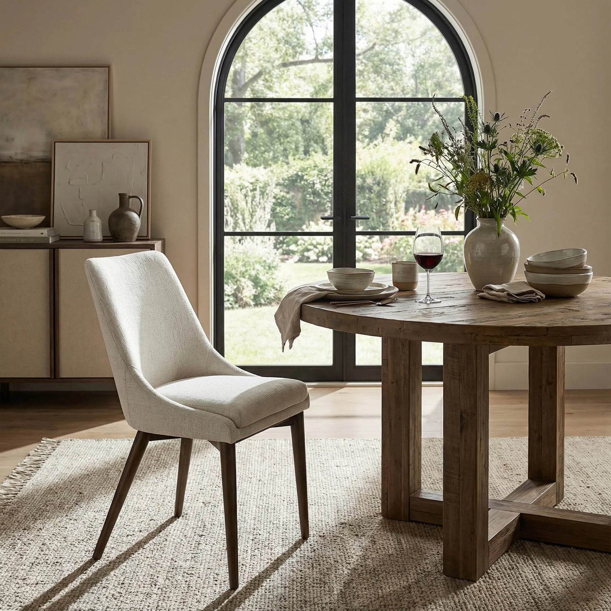 Fritz Side Dining Chair by LH Imports. Made from unique in a transitional style.