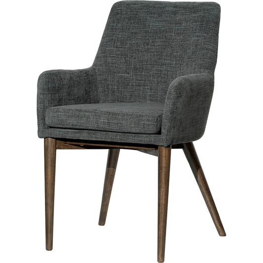 Fritz Dining Arm Chair by LH Imports in brown. Made from unique in a modern style.