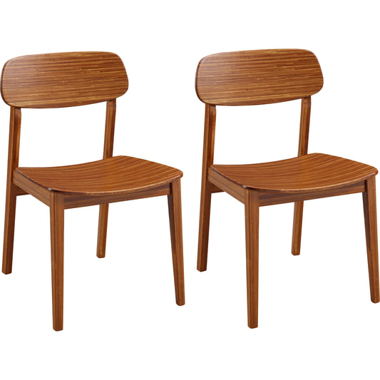 Currant Chair (Set of 2) by Greenington. Made from 100% bamboo in a traditional style.