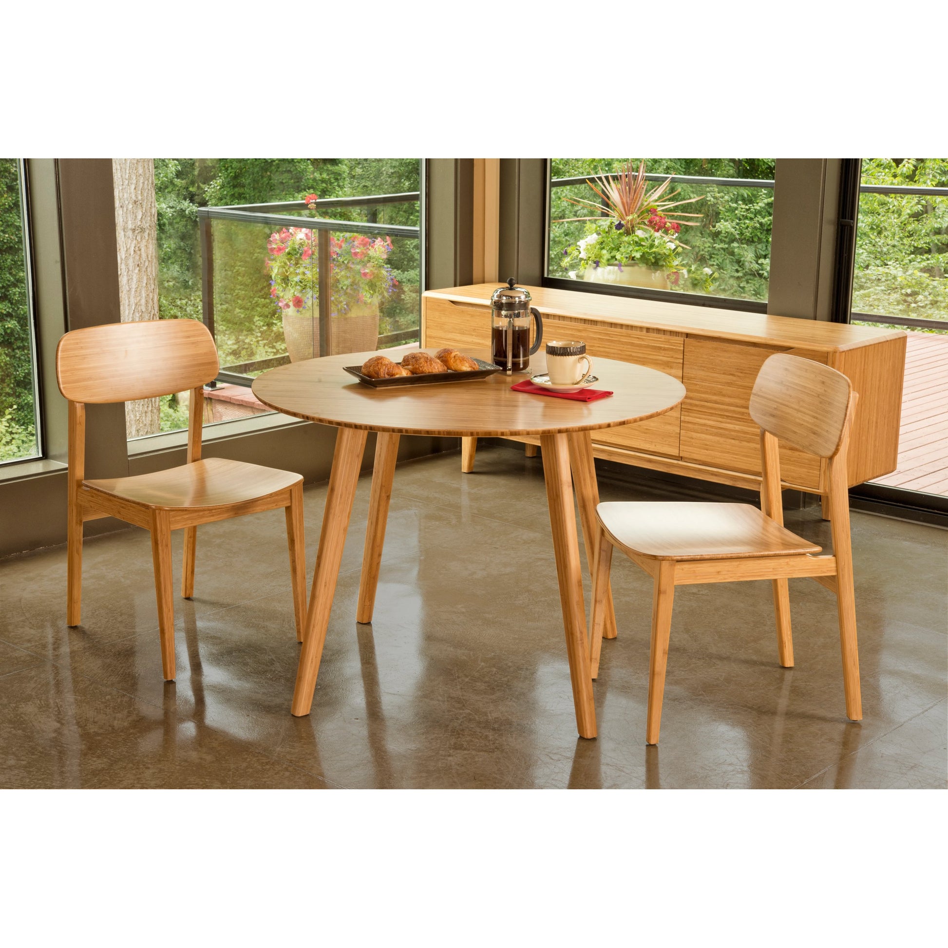 Currant Chair (Set of 2) by Greenington. Made from 100% bamboo in a traditional style.