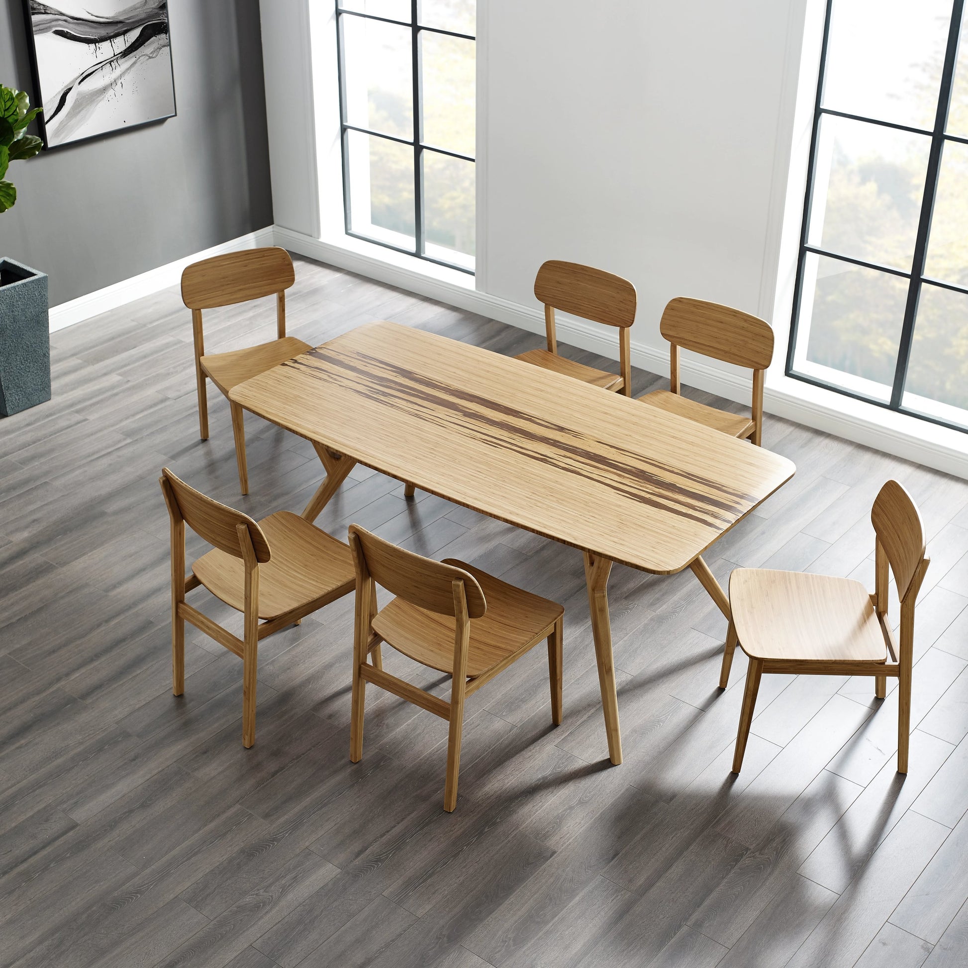 Currant Chair (Set of 2) by Greenington. Made from 100% bamboo in a traditional style.