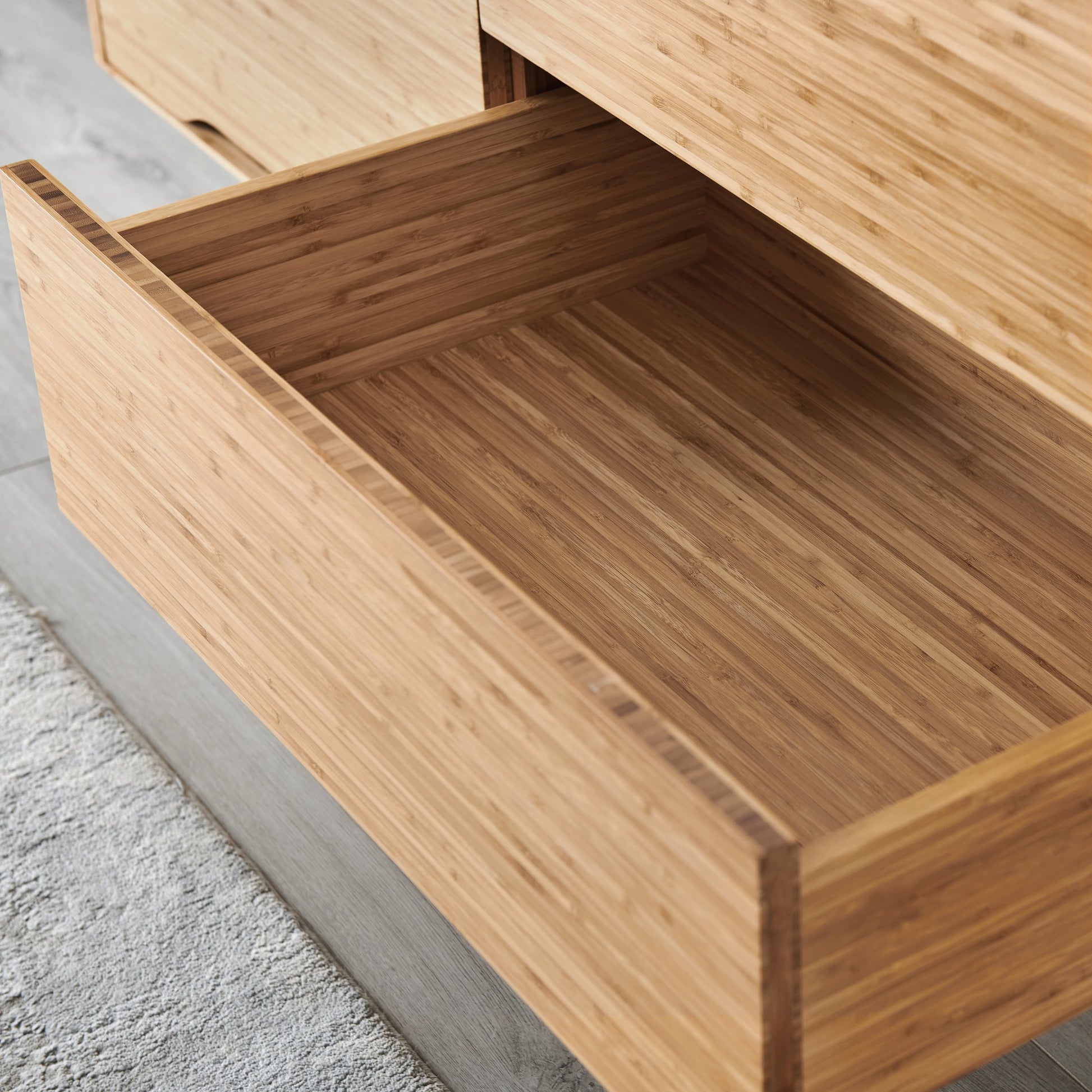 Currant Sideboard by Greenington in caramelized. Made from 100% bamboo in a modern style.