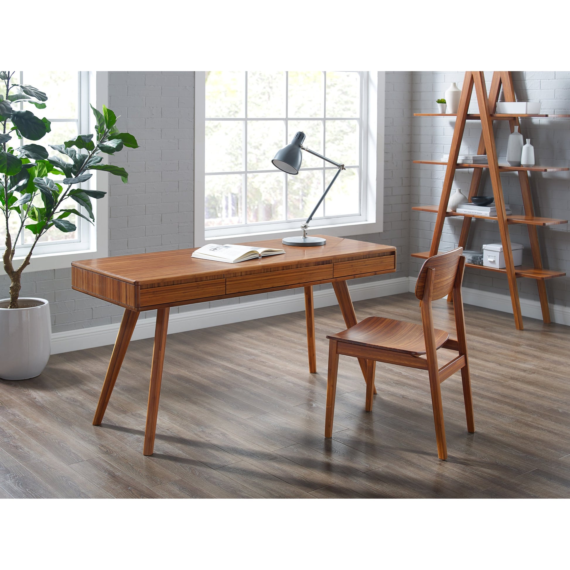 Currant Writing Desk by Greenington. Made from 100% bamboo in a modern style.