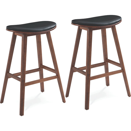 Corona Counter Height Stool 26" (Set of 2) by Greenington in caramelized. Made from 100% bamboo in a transitional style.
