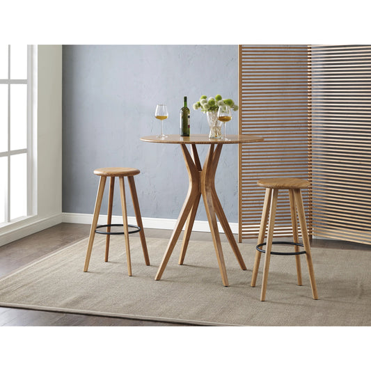 Mimosa Bar Height Table by Greenington in caramelized. Made from 100% bamboo in a modern style.