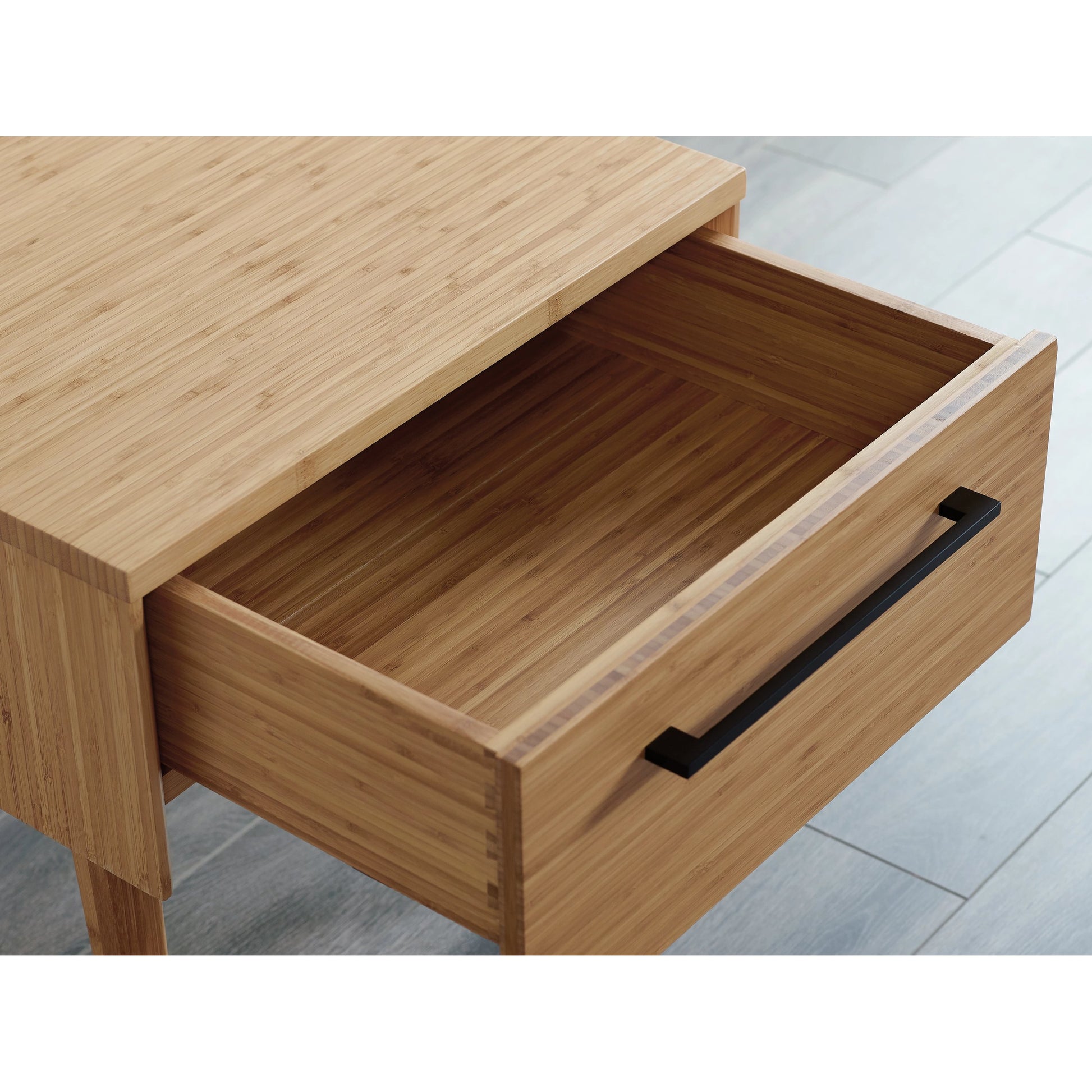 Sienna Nightstand by Greenington in caramelized. Made from 100% bamboo in a modern style.