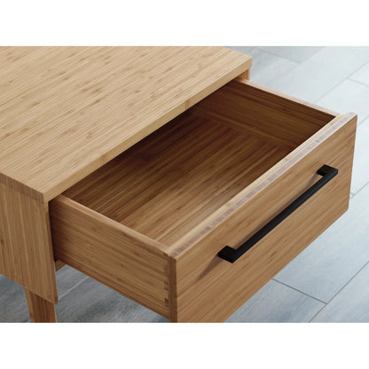 Sienna Nightstand by Greenington in caramelized. Made from 100% bamboo in a modern style.