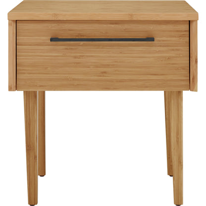 Sienna Nightstand by Greenington in caramelized. Made from 100% bamboo in a modern style.