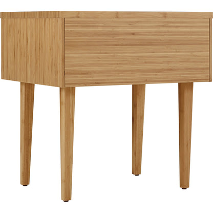 Sienna Nightstand by Greenington in caramelized. Made from 100% bamboo in a modern style.