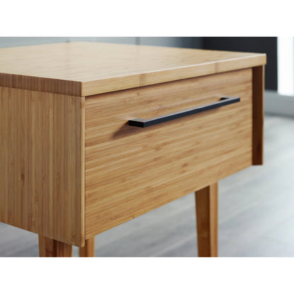 Sienna Nightstand by Greenington in caramelized. Made from 100% bamboo in a modern style.