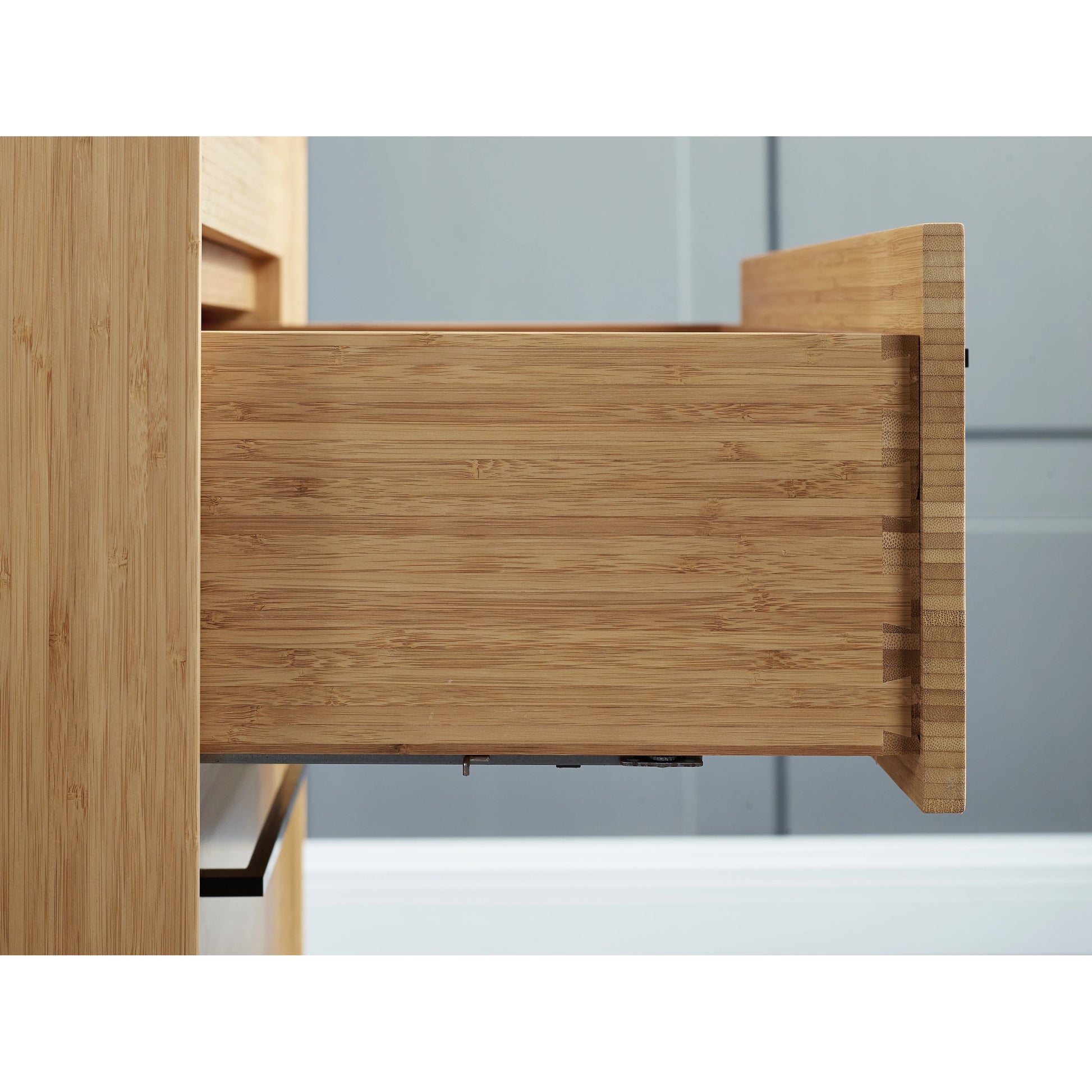 Sienna Chest by Greenington in caramelized. Made from 100% bamboo in a modern style.