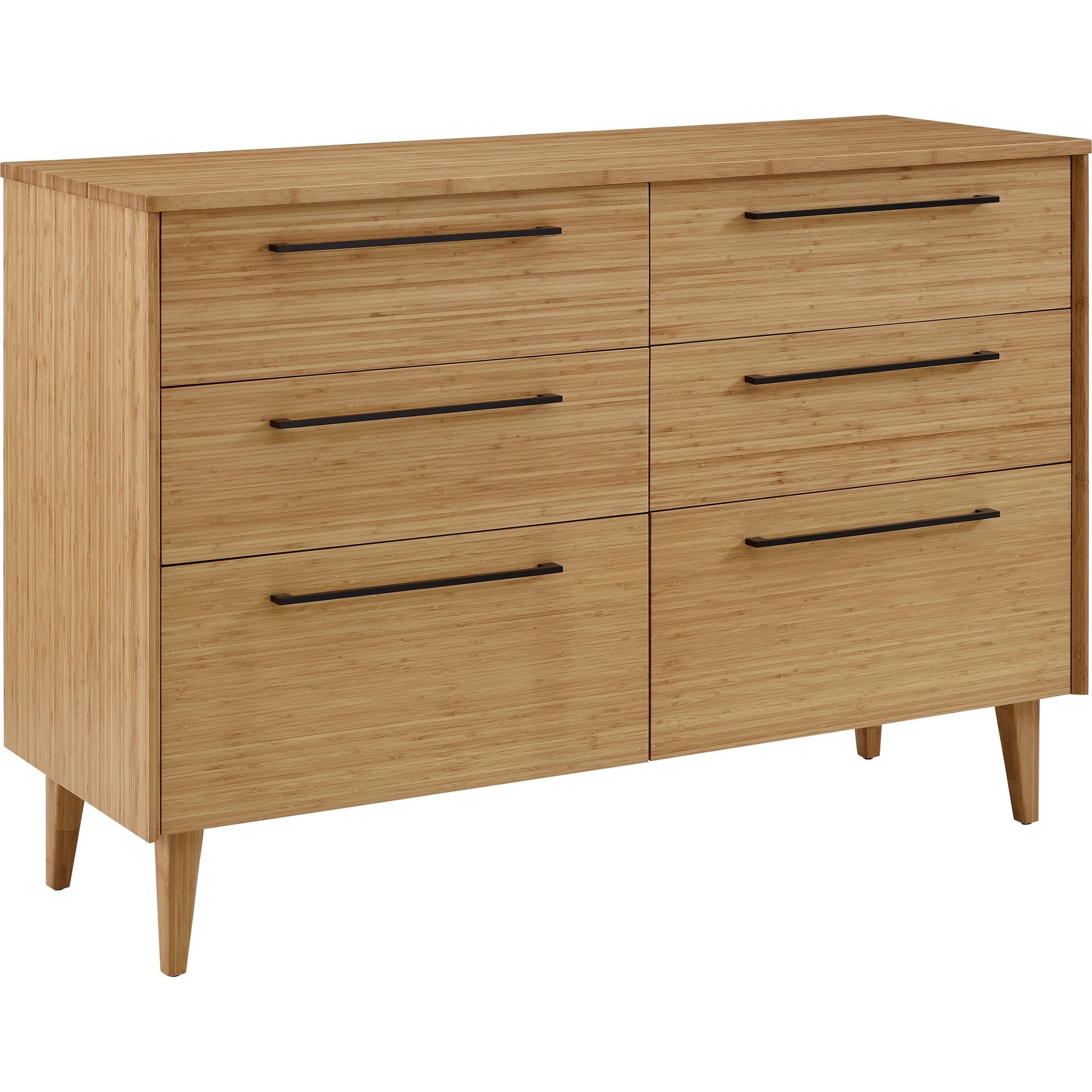 Sienna Dresser by Greenington in caramelized. Made from 100% bamboo in a modern style.