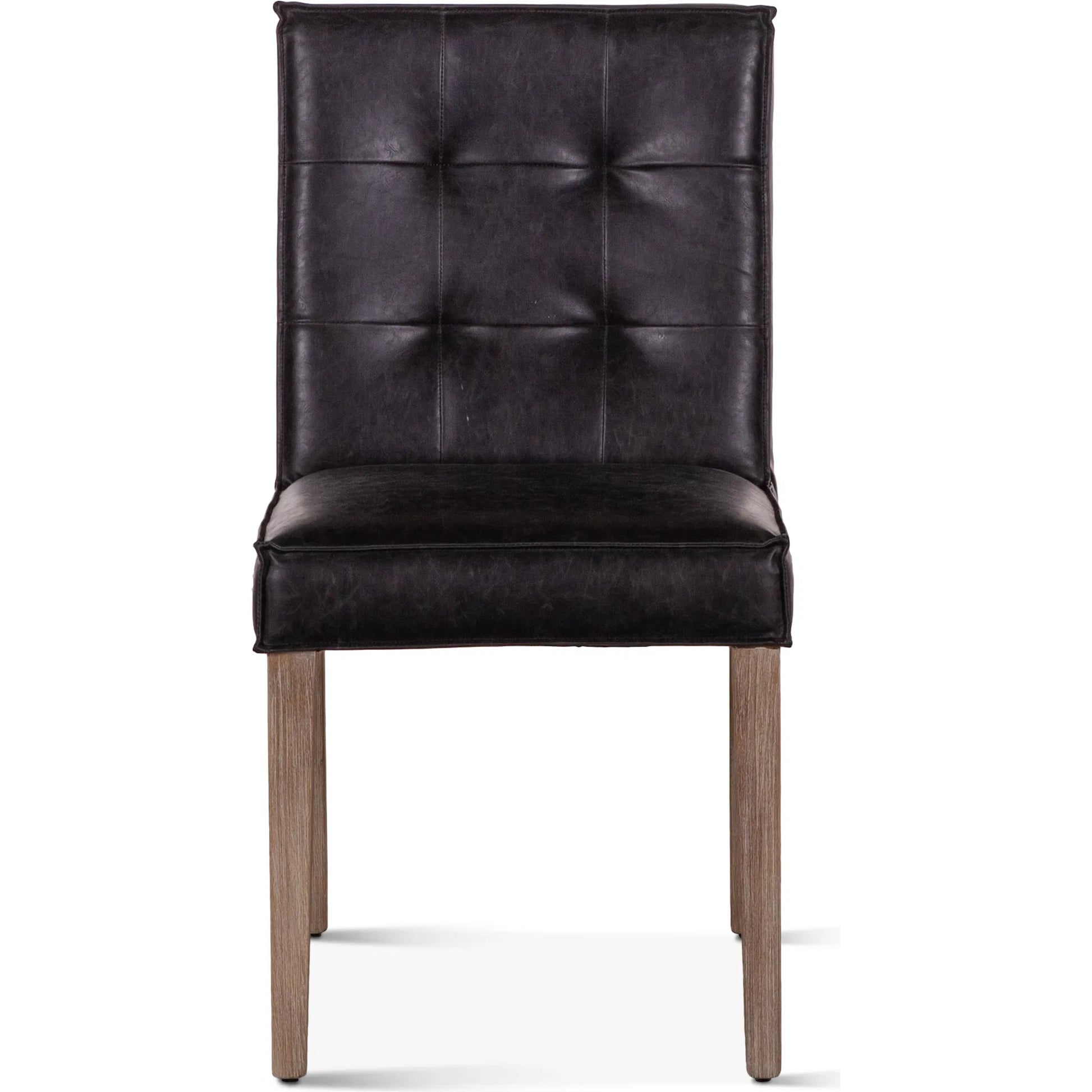 Avery Leather Dining Chairs by World Interiors. Made from wood, bi-cast leather in a modern style.