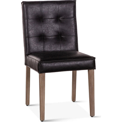Avery Leather Dining Chairs by World Interiors. Made from wood, bi-cast leather in a modern style.