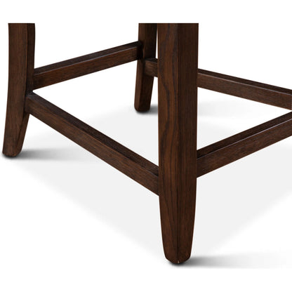 Avery White Dining Chair by World Interiors in white and natural. Made from wood, linen in a transitional style.