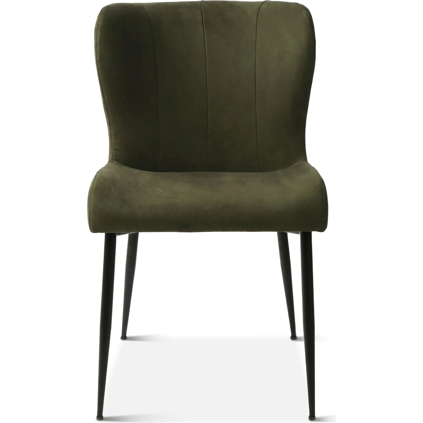 004 SI-2065558 | Additional Silo | Isabella Dining Chair by World Interiors in forest green. Made from iron, suede in a modern style.