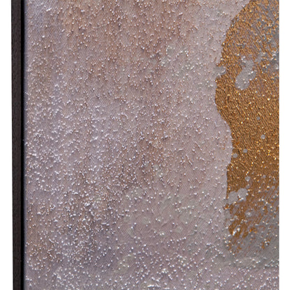 Echoes by World Interiors in blue, gold, black, gray, cream, pink. Made from canvas fabric in a eclectic & global style.