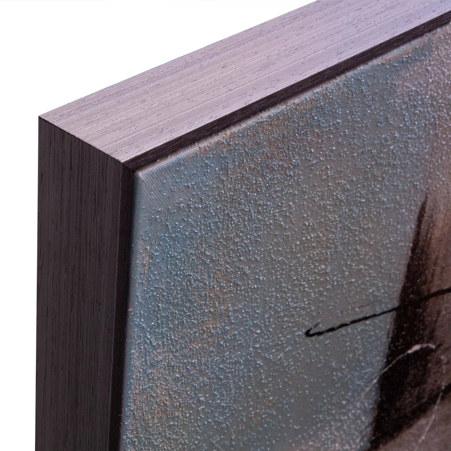 005 SI-2445167 | Closeup | Echoes by World Interiors in blue, gold, black, gray, cream, pink. Made from canvas fabric in a eclectic & global style.