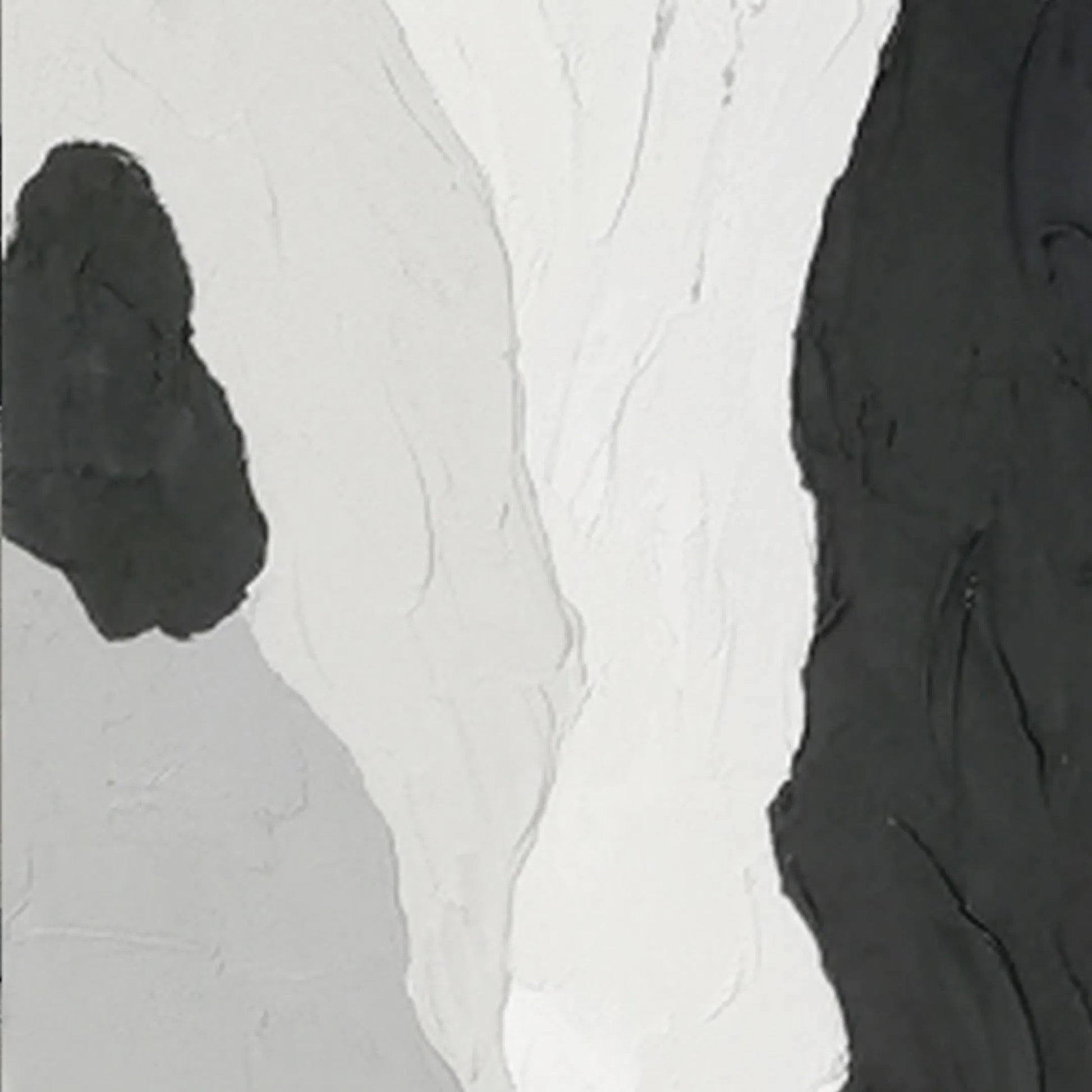 Distorted Illusions Hand Painted Framed Triptych by World Interiors in black, white, gray, cream, beige. Made from canvas fabric in a eclectic & global style.