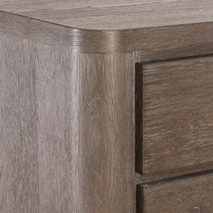 Outline Tall Drawer Chest by Bernhardt in cassel. Made from wood in a transitional style.