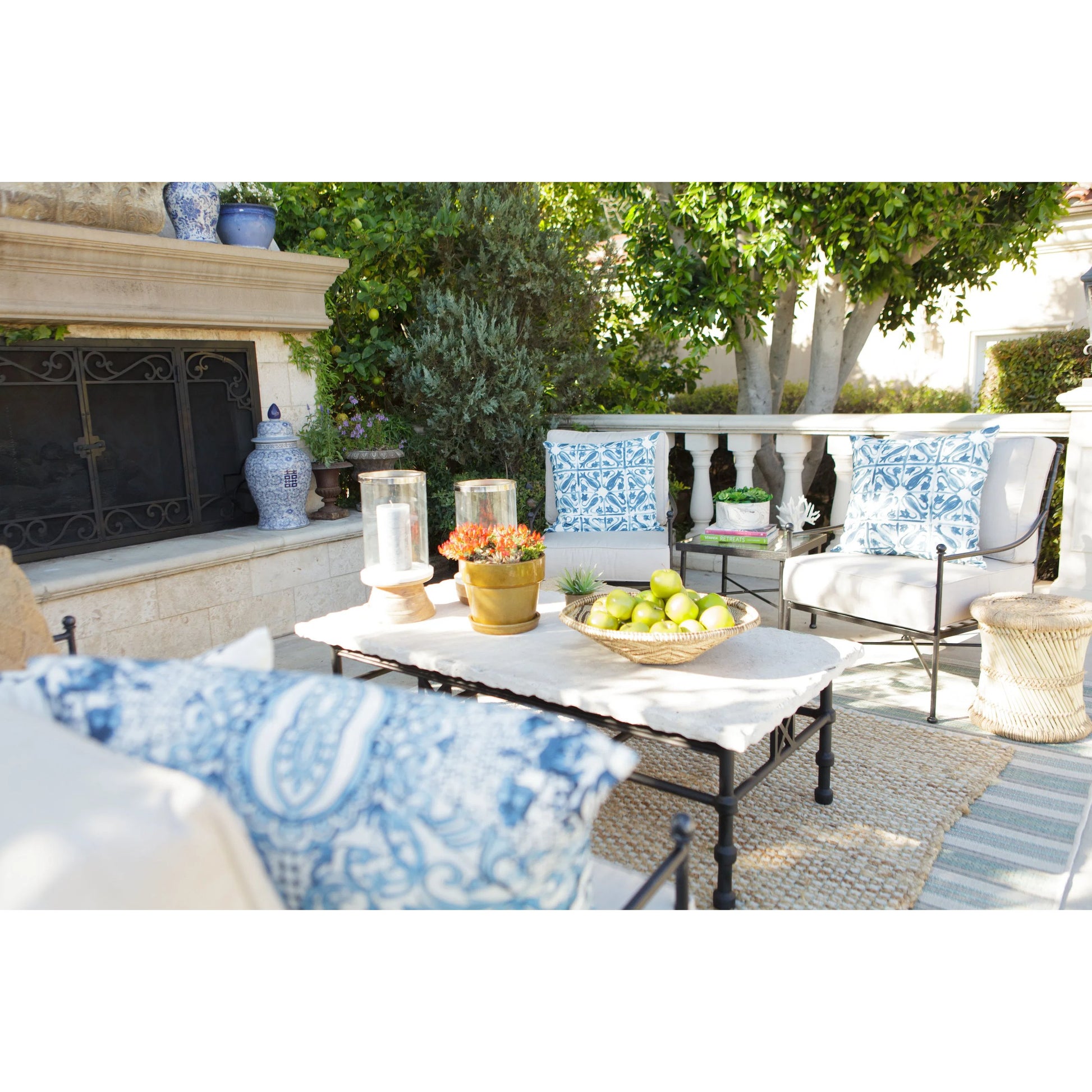 Provence Outdoor Club Chair by Sunset West. Made from wrought iron in a modern style.