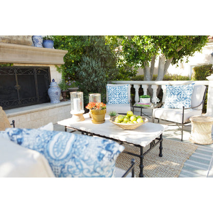 Provence Outdoor Club Chair by Sunset West. Made from wrought iron in a modern style.