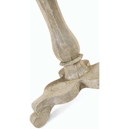 William Yeoward Overbury Breakfast Table by Jonathan Charles in grey and greyed oak. Made from oak in a cottage & farmhouse style.