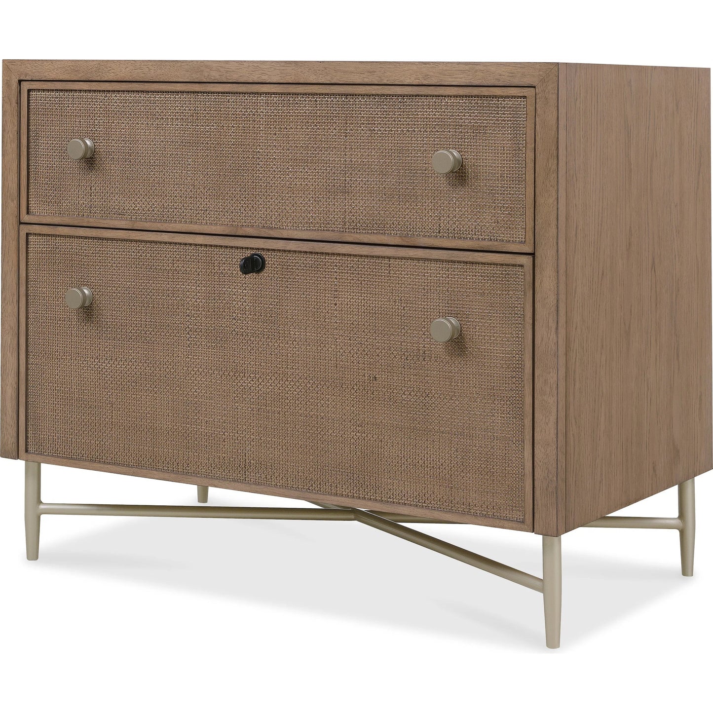 002 SI-2250680 | Additional Silo | Sonnet Lateral File by Hooker Furniture in medium wood and wren. Made from unique in a transitional style.
