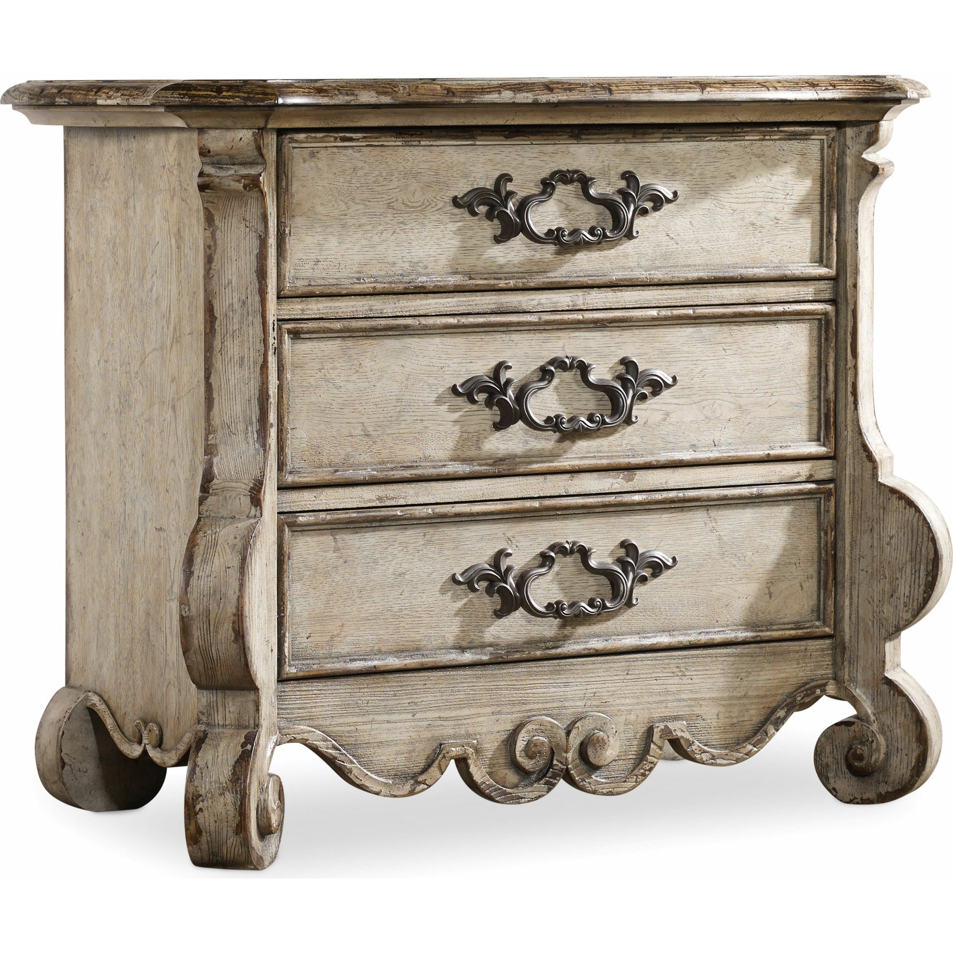 Chatelet Nightstand by Hooker Furniture. Made from unique in a traditional style.