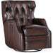 Henderson Power Swivel Glider Recliner by Hooker Furniture in dark brown. Made from unique in a traditional style.