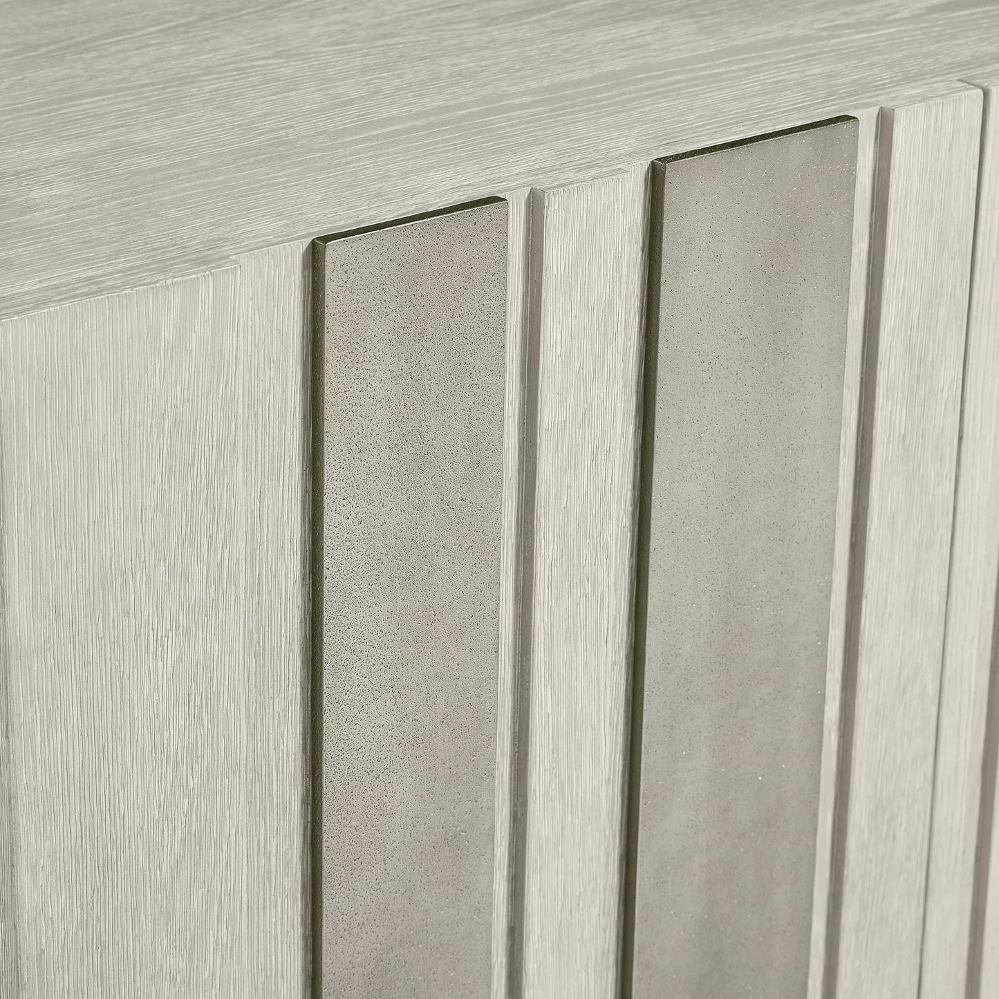 007 SI-2534118 | Closeup | Tempo Rectangle Buffet by Bernhardt in beige. Made from wood, metal in a unique style.