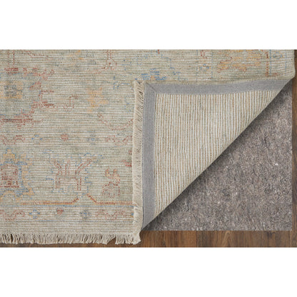 Caldwell Rug - 8798978F by Feizy in brown, tan, blue. Made from wool, viscose in a unique style.