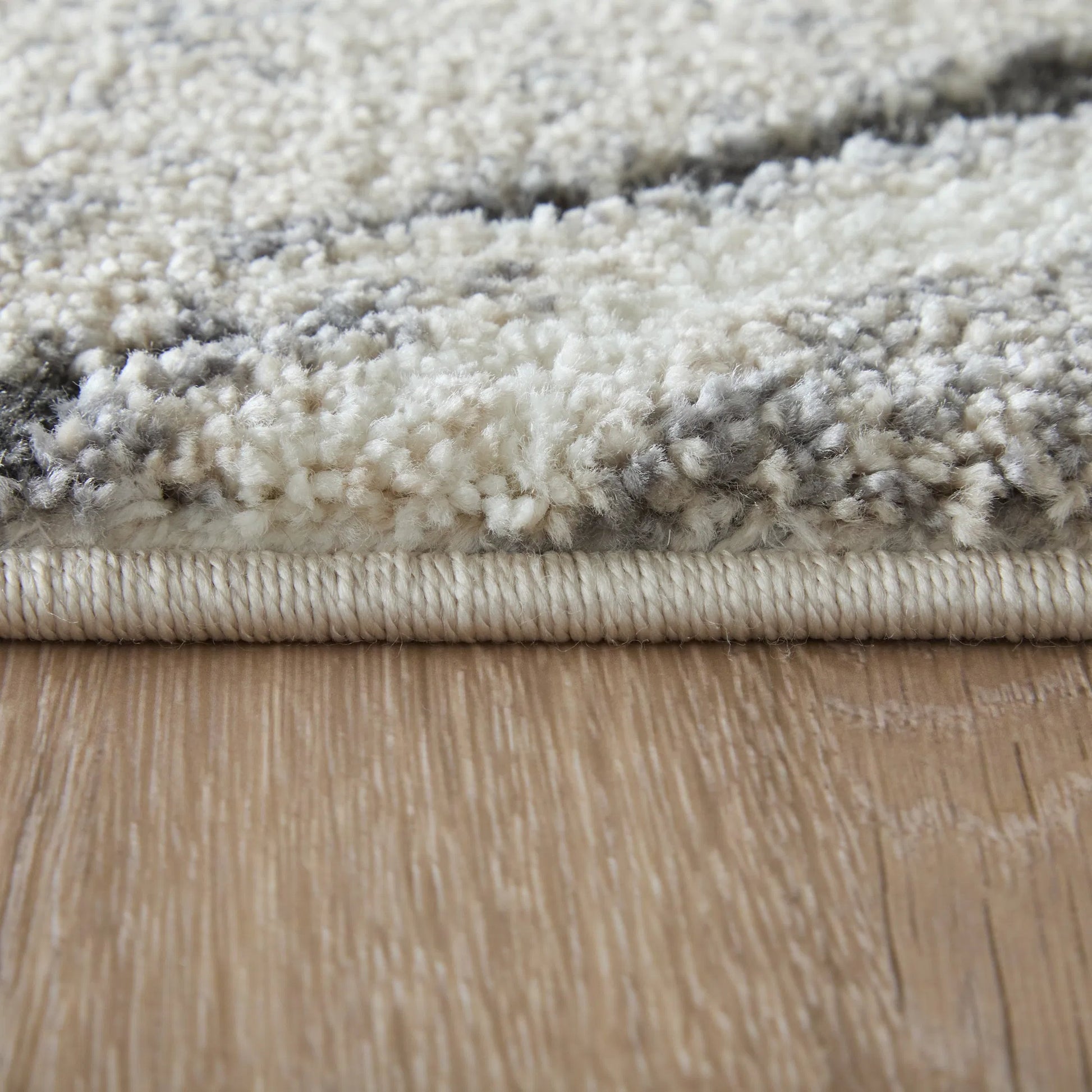 Gilmore GIL39URF Rug by Feizy in ivory, gray, black. Made from polypropylene in a unique style.