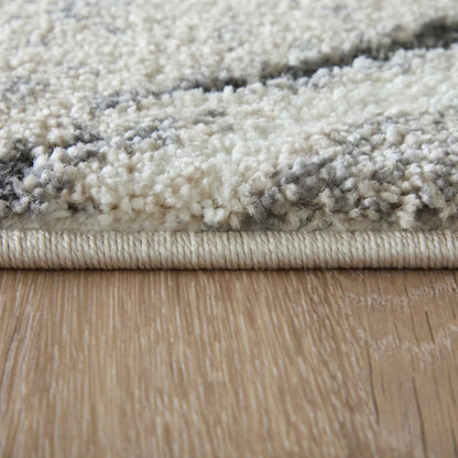 Gilmore GIL39URF Rug by Feizy in ivory, gray, black. Made from polypropylene in a unique style.