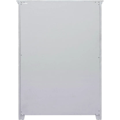 Abbotts Glen 6 Drawer Chest by Pulaski Furniture in windmill grey. Made from split heart cathedral oak in a transitional style.