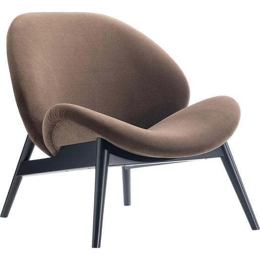 Loft Jett Fabric Chair Brown by Bernhardt in brown. Made from fabric in a unique style.