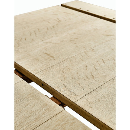 Timeless Sidereal French Laundry Table 96" by Jonathan Charles. Made from oak in a modern style.