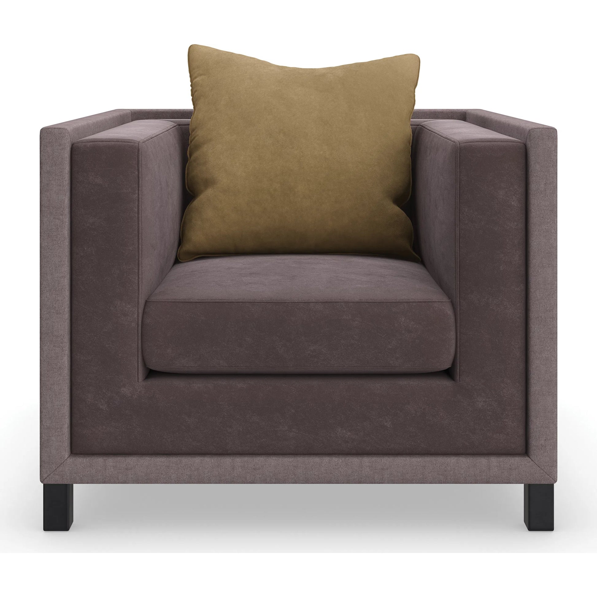 Tuxedo Chair by Caracole in brushed deep bronze. Made from unique in a eclectic & global style.