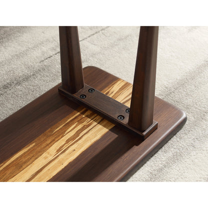 Azara Bench by Greenington. Made from solid moso bamboo in a rustic style.