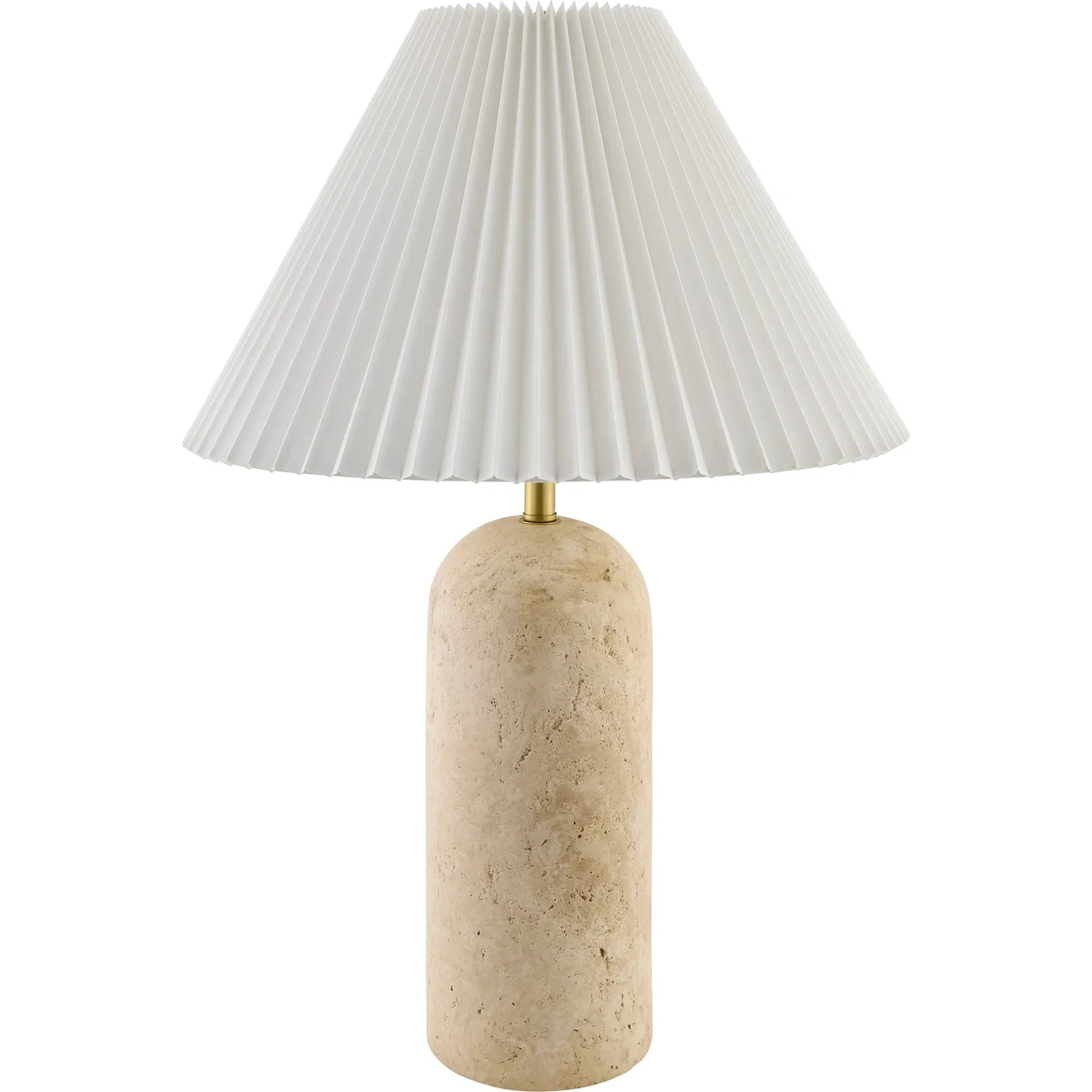 Autumn Laurel Accent Table Lamp by Galey Alix x Livabliss in natural beige. Made from linen, polystyrene, iron in a transitional style.