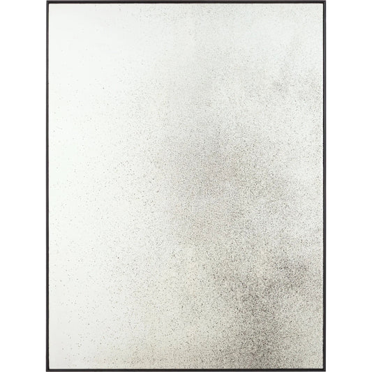 Dean Daniel Accent Mirror by Surya in black. Made from manufactured wood in a unique style.