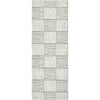 Ivory, Black / 2'7" x 7'3"